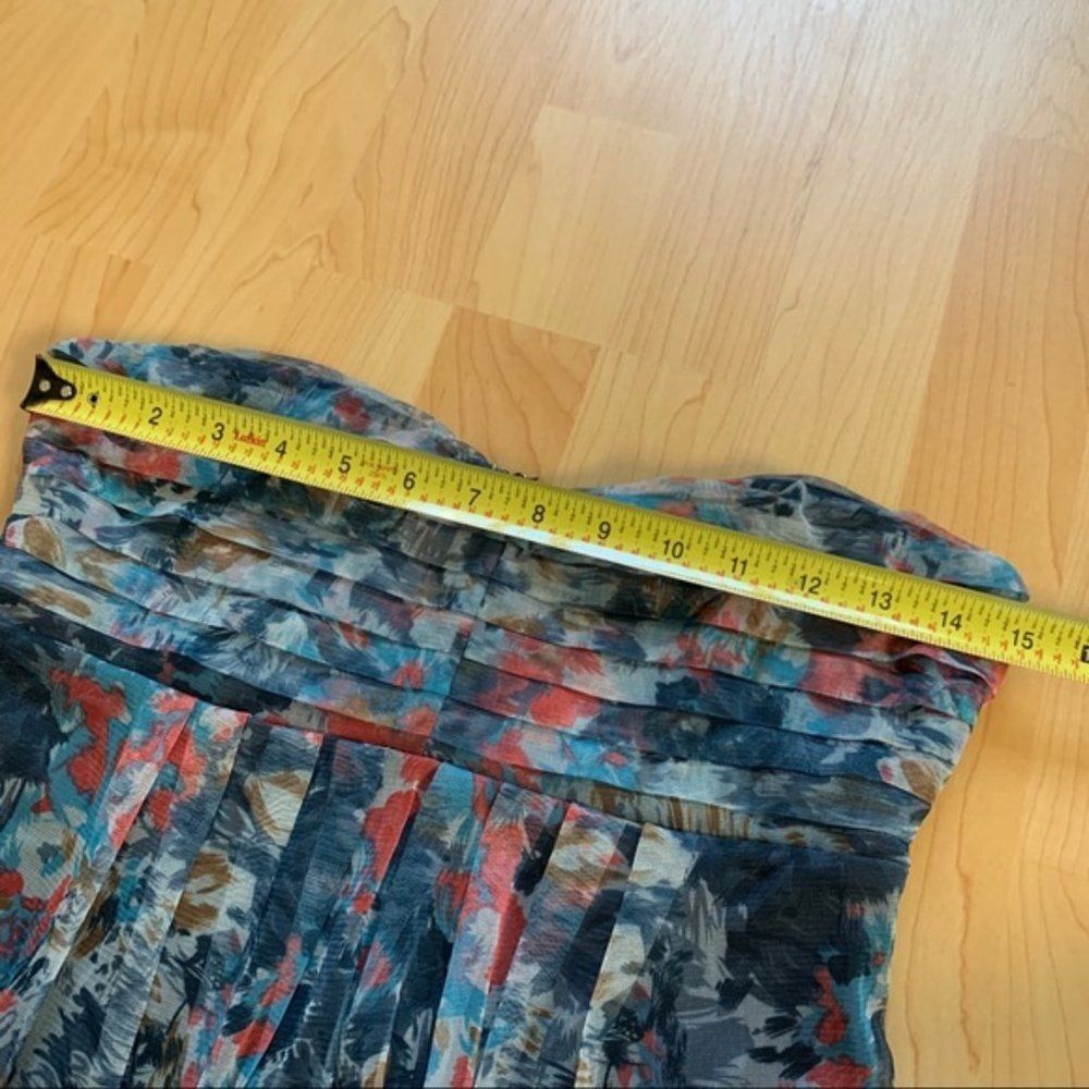 Printed Ripe Strapless Dress Size Medium - Picture 8 of 10